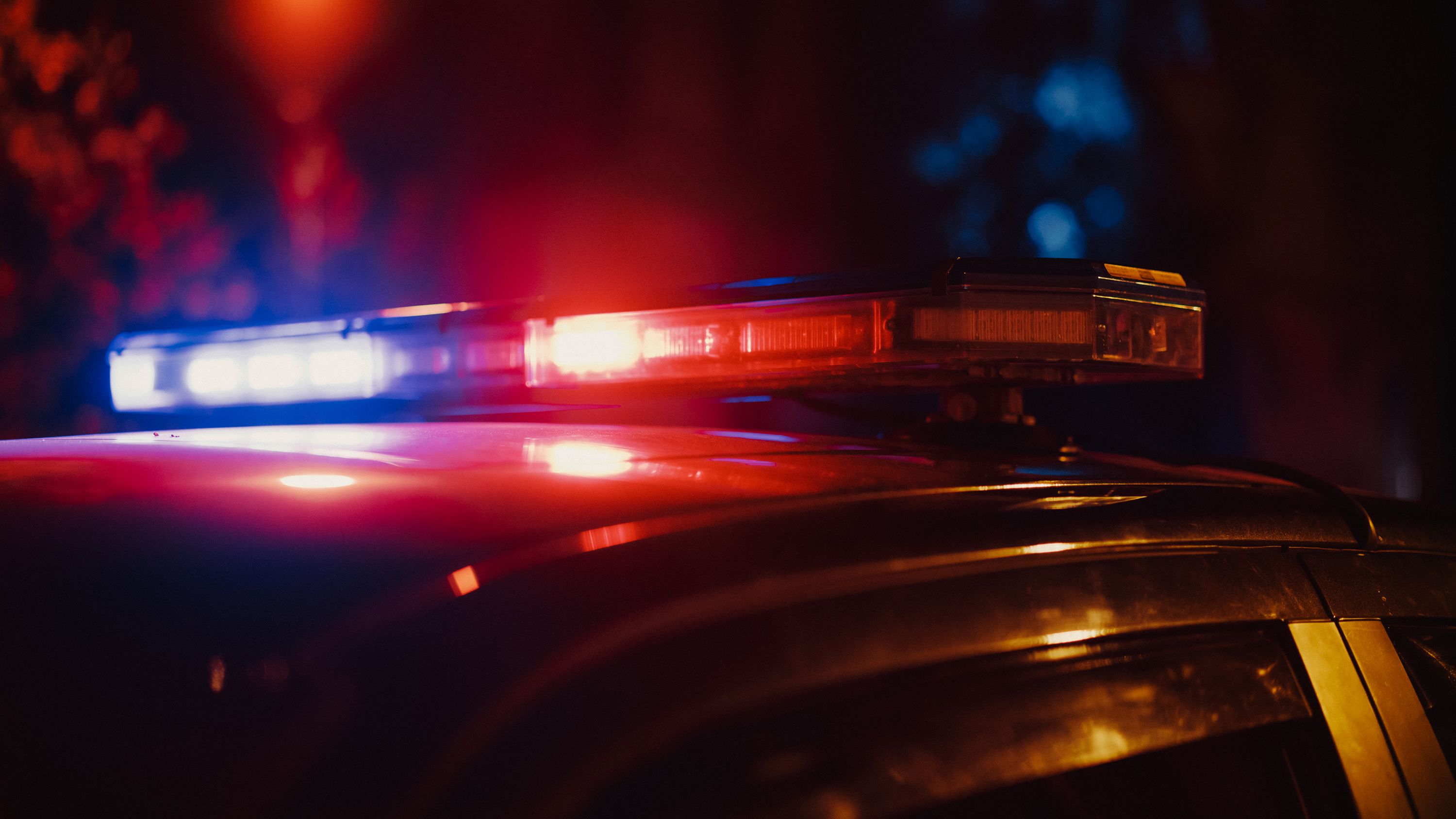 Close-up Photo of Police Car Siren Lights